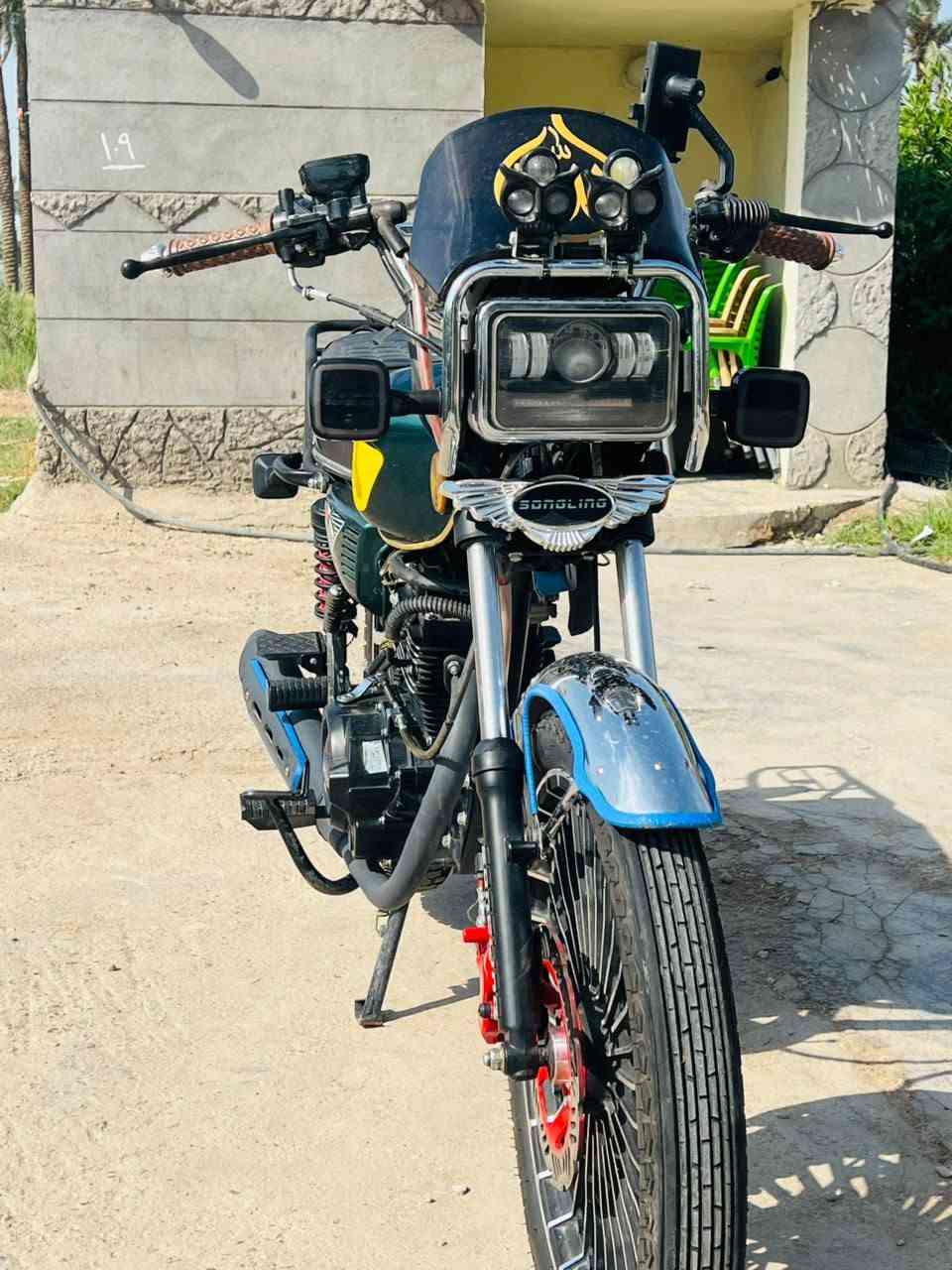 سلام عليكم دراجه سونك26  كهربائيات كلهه شغاله شلعه معدل فول  اوراق جاهزات محرك 200CC  شاشه شغاله كيجات شغاله السعر 900بيه مجال للطيبين مكاني محموديه رقم الهاتف *********** بي واتساب

