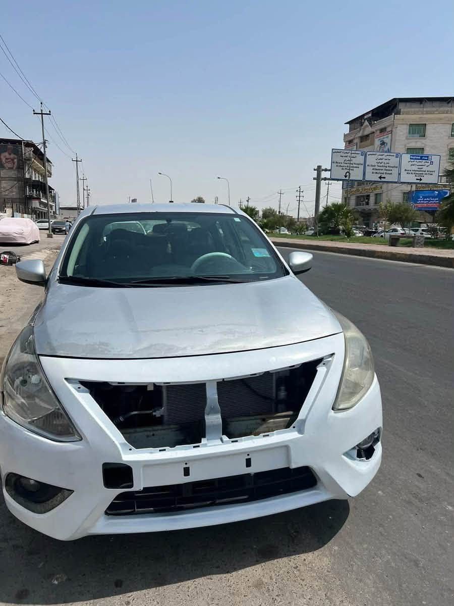 نيسان فيرسا • ٢٠١٩ • وارد امريكي حادث