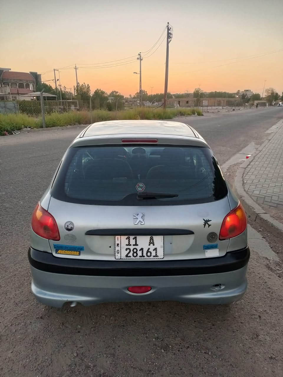 بيجو 206 • ٢٠٠٧ • رقم بغداد