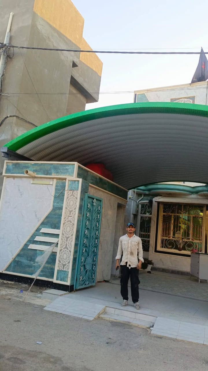 السلام عليكم من رخصة الادمن
مهنتي حداد اي شخص عنده عمل حداده اني جاهز وباي وقت. نعمل كالآتي (قطع ضوئيه. بيبان. شبابيك. سقائف. كيسبان. جينكو. سندويج. مطبخ حار. كابون مزجج. كرفانات. جملونات. حاملات خزائن المياه ). العمل داخل وخارج محافضة بابل والعمل حسب الطلب باجود انواع الحديد وبعمل هندسي متميز وبأسعار تنافسية 
للاستفسار الاتصال على الرقم التالي (***********) متوفر واتساب أيضاً 
مكاني المدحتيه الحمزه الغربي ونعمل باي مكان وشكرا ♥️

نص مكتوب في الصور:
- حدادة عباس عماد مظلات حديدية أبواب حديدية شبابيك حديدية درابزين وسياج هياكل حديدية *********** جودة .. دقة .. التزام