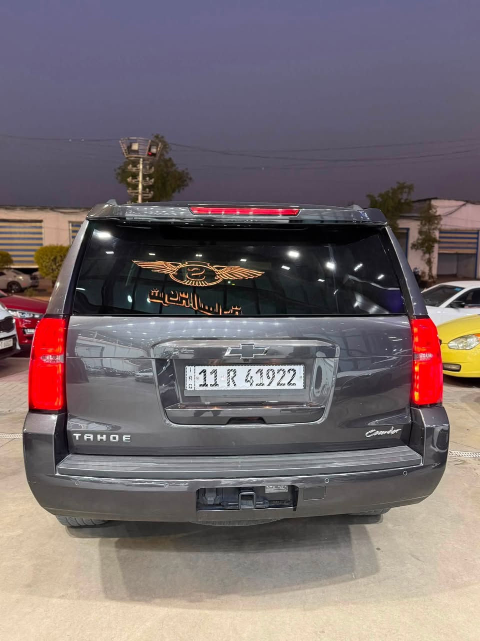 السلام عليكم
تاهو TAHOE 2018 

وارد امريكي

حادث صطحي جانبي 3 قطع

تبديل بابين نفس اللون و صبغ جاملغ خلفي

ايرباك برده فقط 

فول موصفات 

شاشة ابل كار بلي و اندرويد اوتو

قاصه 

حساسات

تحديد مسار

رادار امامي

توقف ذاتي 

داخل جلد اسود 

تحكم تبريد منفصل 

السياره ماشيه 167 KM الف 

رقم بغداد 

السعر خاص او علق 

***********
