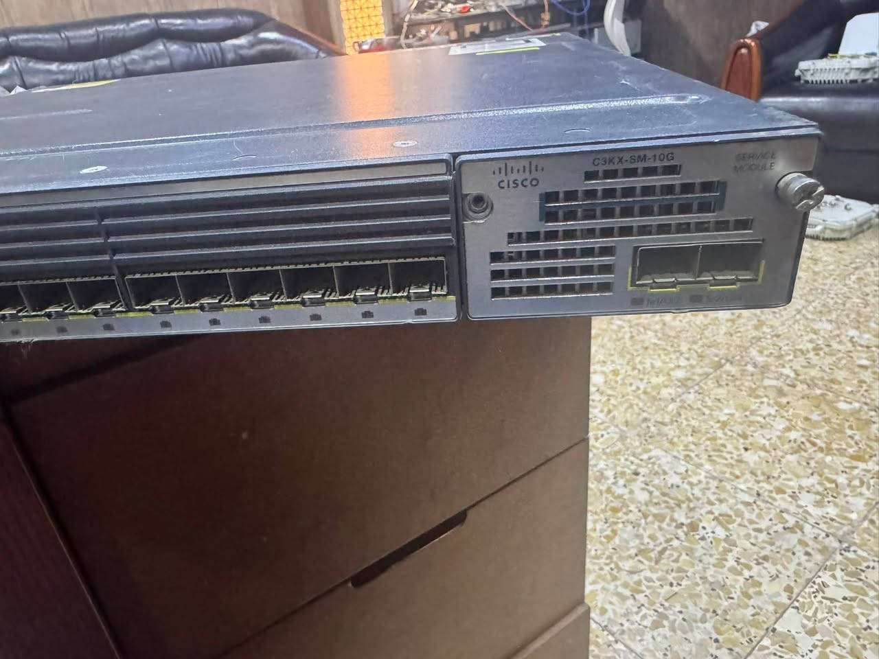 Cisco switch 10GE
يتوفر سويتجات نوع 
Cisco 3560G-48 POE  all port 1G
السعر ٢٢٥ الف دينار
Cisco C3KX-SM-10G 
 السعر ٣٥٠ الف دينار
Cisco Meraki MS410-16 10GE  all port SFP
Core switch 
السعر ٤٠٠ الف دينار 
Morrell switch model 24 port 1GE +4 ports 10GE managed switch 
السعر ٣٠٠ الف دينار 
Ruggedcom switch 24 port 10/100 plus 8 port 1GE 
Working power 220V AC or 24VDC

الاجهزة مستخدمة وشغالة مع ظمان شغل اسبوع 
للاستفسار الاتصال بالرقم
***********
