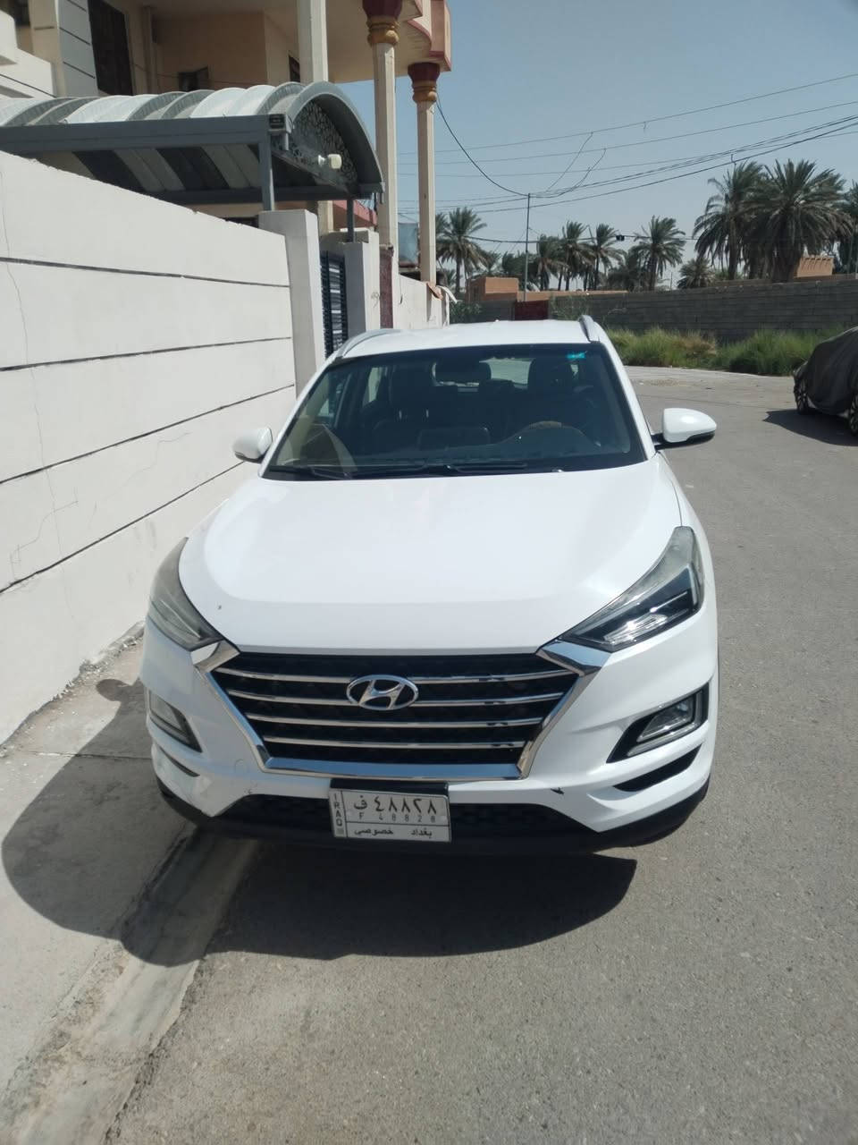 توسان ١٩ خليجي
رقم بغداد
سنويه بأسمي مجدده ل ٢٠٢٨
المكان ديالى خان بني سعد
عداد 115000
السياره بدون حادث مكفوله باستثناء رصعه بقبق الجنطه
سايد بيك بالرجل
ارضيه مغلفه جلد
اشاير بالمري
قطعتين تبريد
اشاير جانبيه
 باقي المواصفات معروفه
للتواصل ***********
