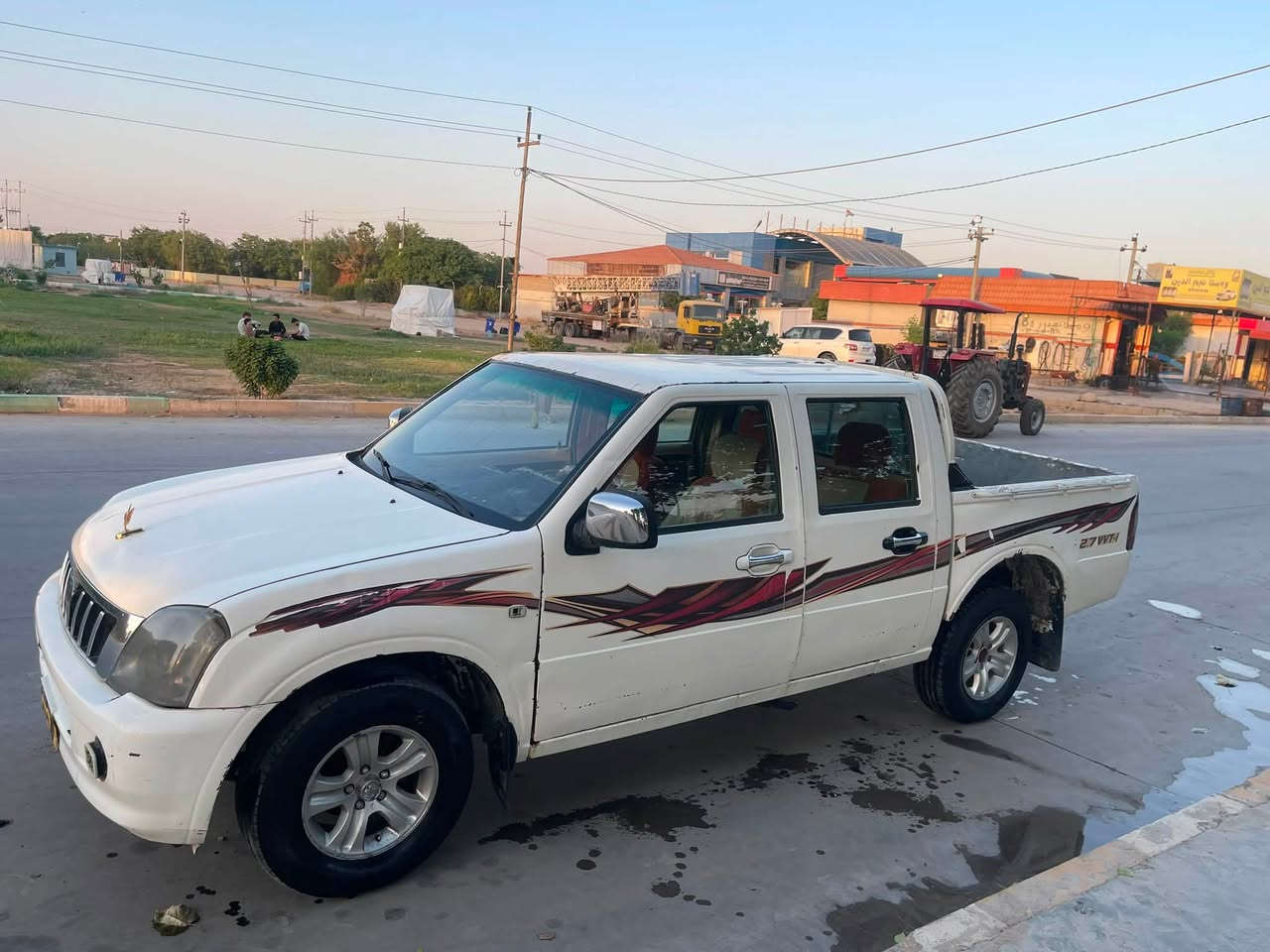 ماڵی کاسبی خوار بازار 20$مجال✅
***********:📞

great wall 2006
سەنەوی ئەسڵی لەگەڵە 
مەکینەی بەخاخ 4 پستۆن  گێڕ عادی ناو گیچی ئیشەکا
ژێری لاسیک بە لاسیکی تازە گۆراوە چرکەو گلایە ببرە
جامی کارەبای سوکانی پاوەرە سەماعەو بلوتوز دەرەجە یەک
مەکینە و گیر و ئەکسلی بە شەرت دەعم و لێدراوی نیە
🔅تەنها فرۆشتنە 🔅
