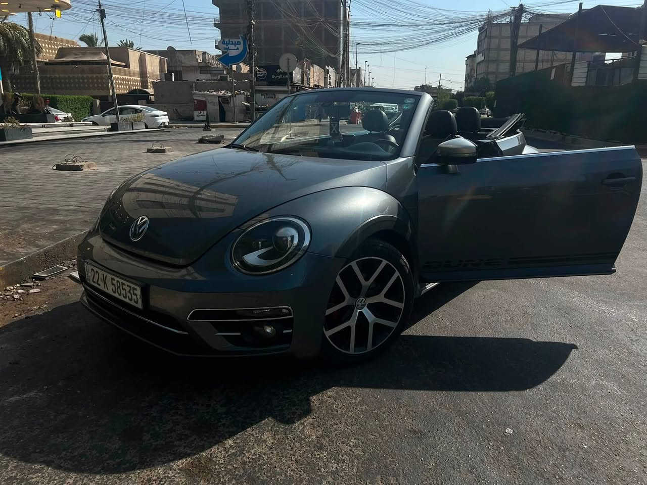 بيتل
بيتل دون ٢٠١٨ كشف اصدار محدود 
BEETLE DUNE 2018
فول مواصفات بصمه ، كشف ، كشنات جلد وهيتر ، شاشه كار بلاي ، كامرا وحساسات ، سماعات فيندر ودمام ، نقط عمياء 
 السياره  كندي كلين تايتل بيه فقد بارد صغير بالباب
ماشيه 57000 كيلو سياره جديد اي صرف مابيه 
مغلفه ppf
رقم اربيل الجديد تحويل ثاني يوم
الاستفسار ***********
