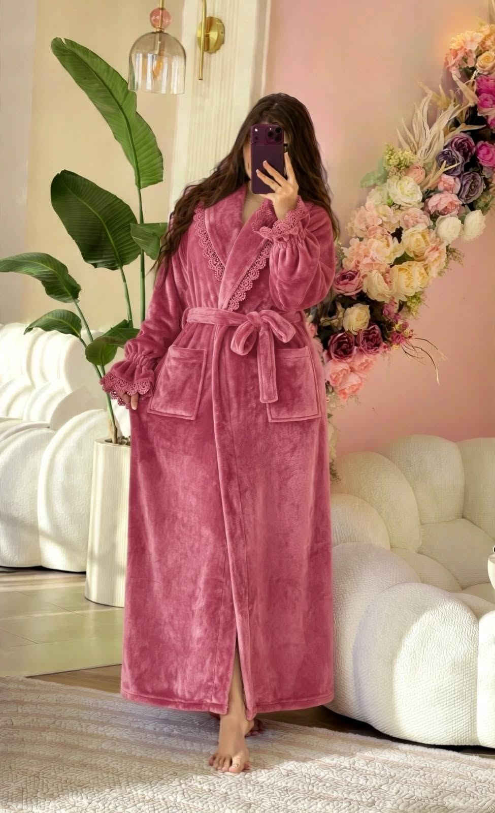 روب مخمل • اورجنال • مقاس L-3XL