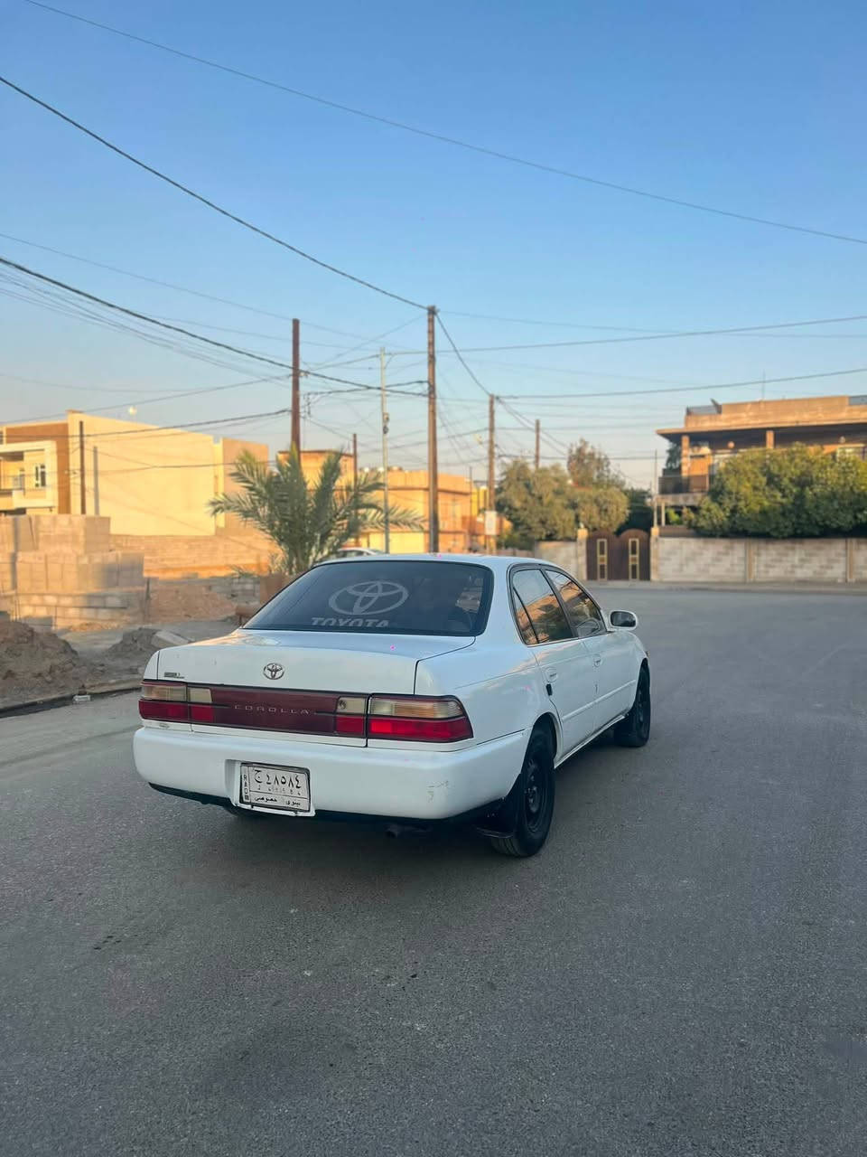 السلام عليكم كورولا 1991
بيها جاملغ اليمين تبديل 
رقم نينوى شرط التحويل
كير محرك شرط 
تبريد ثلج❄️
بردة جام خلفي بلادي 
سيارة وضع شركه 
ماتصرف عليها دينار 
طخم جديد 
كشنات وضع شركه 
السعر 53وبيها مجال بسيط
العنوان موصل حي الزهور 
للاستفسارر اتصل 
***********
