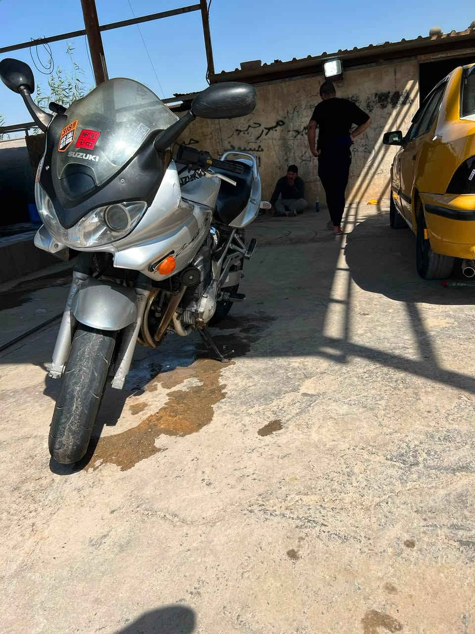 دراجة لللبيع المكان بغداد تقاطع النهروان سازوكي محرك الف وميتين دراجة مكفولة كفالة عامة للاستفسار الاتصال ع رقم ‪***********‬
