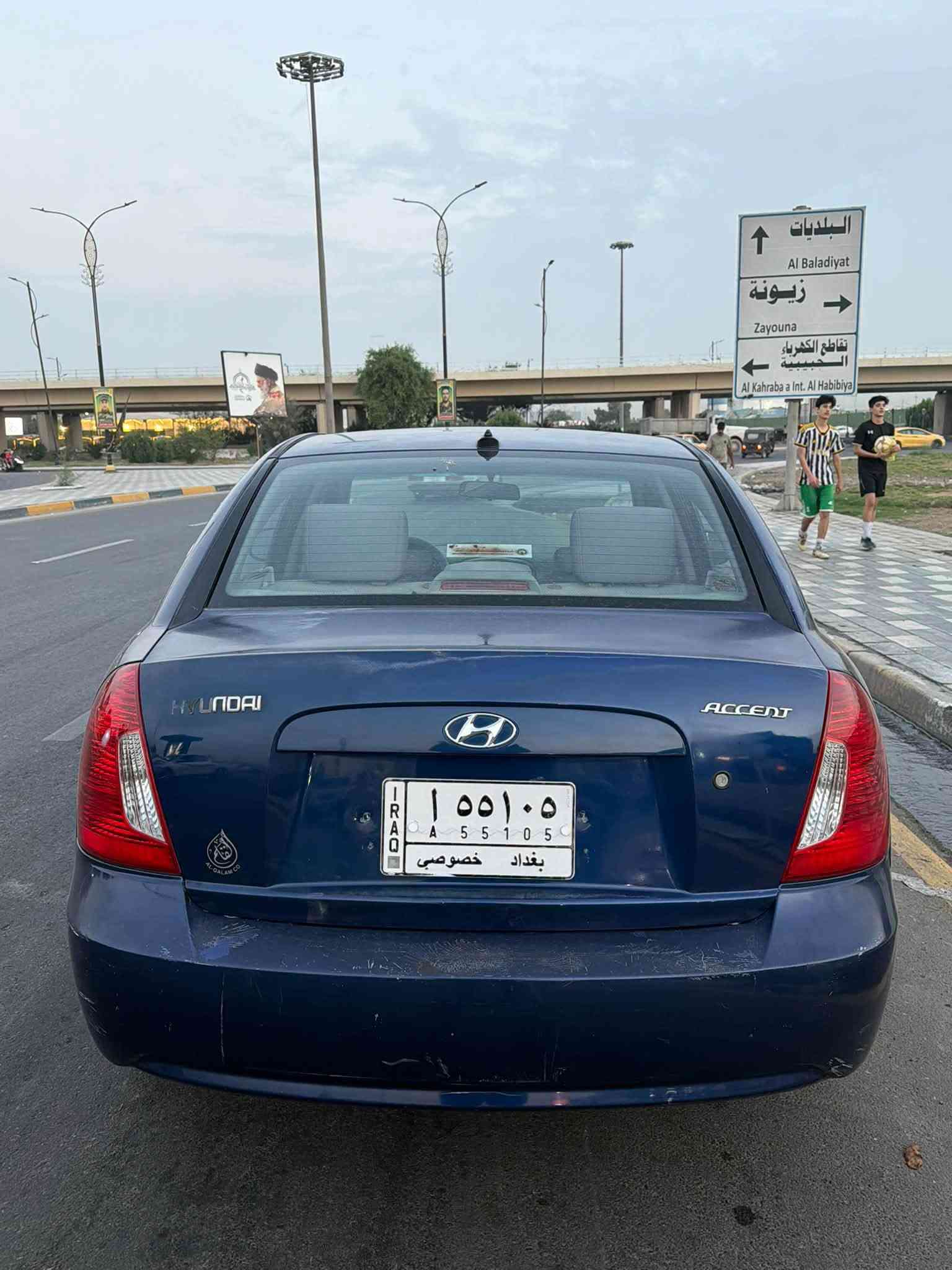 اكسنت ٢٠١٠ • حادث خلفي • محرك ١٦٠٠