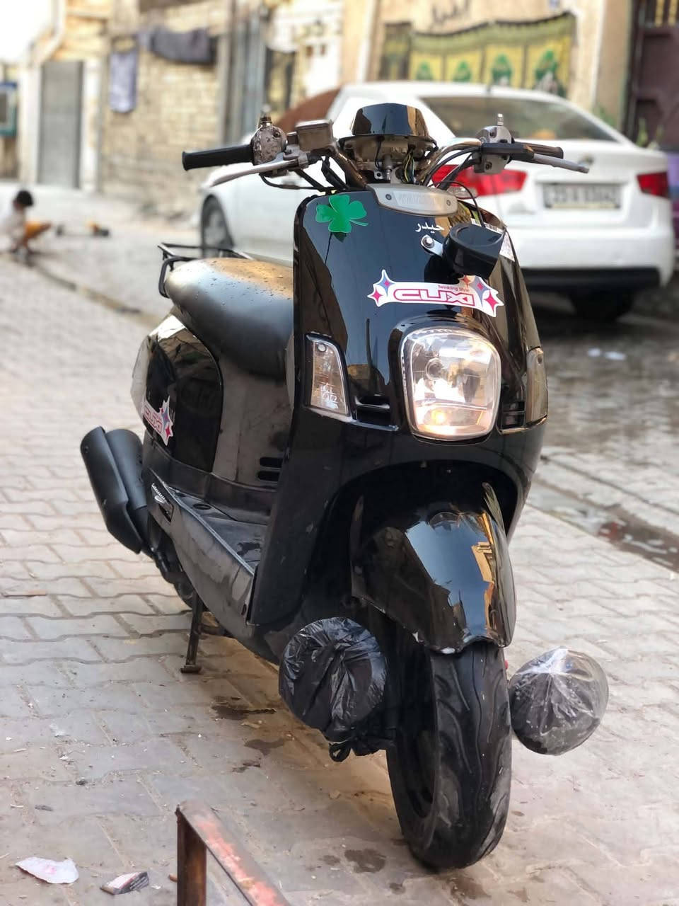 سلام عليكم دراجة بوليس لبيع دراجه حلوه كله شغال هورن اشاره يمنه يسره🔙 🔜 كلوب عالي ناصي ستان تعليك وصف مكان بغداد الشعلة سعر ٦٠٠ رقمي واتساب ***********(دراجة بدون هورنات البوش)
