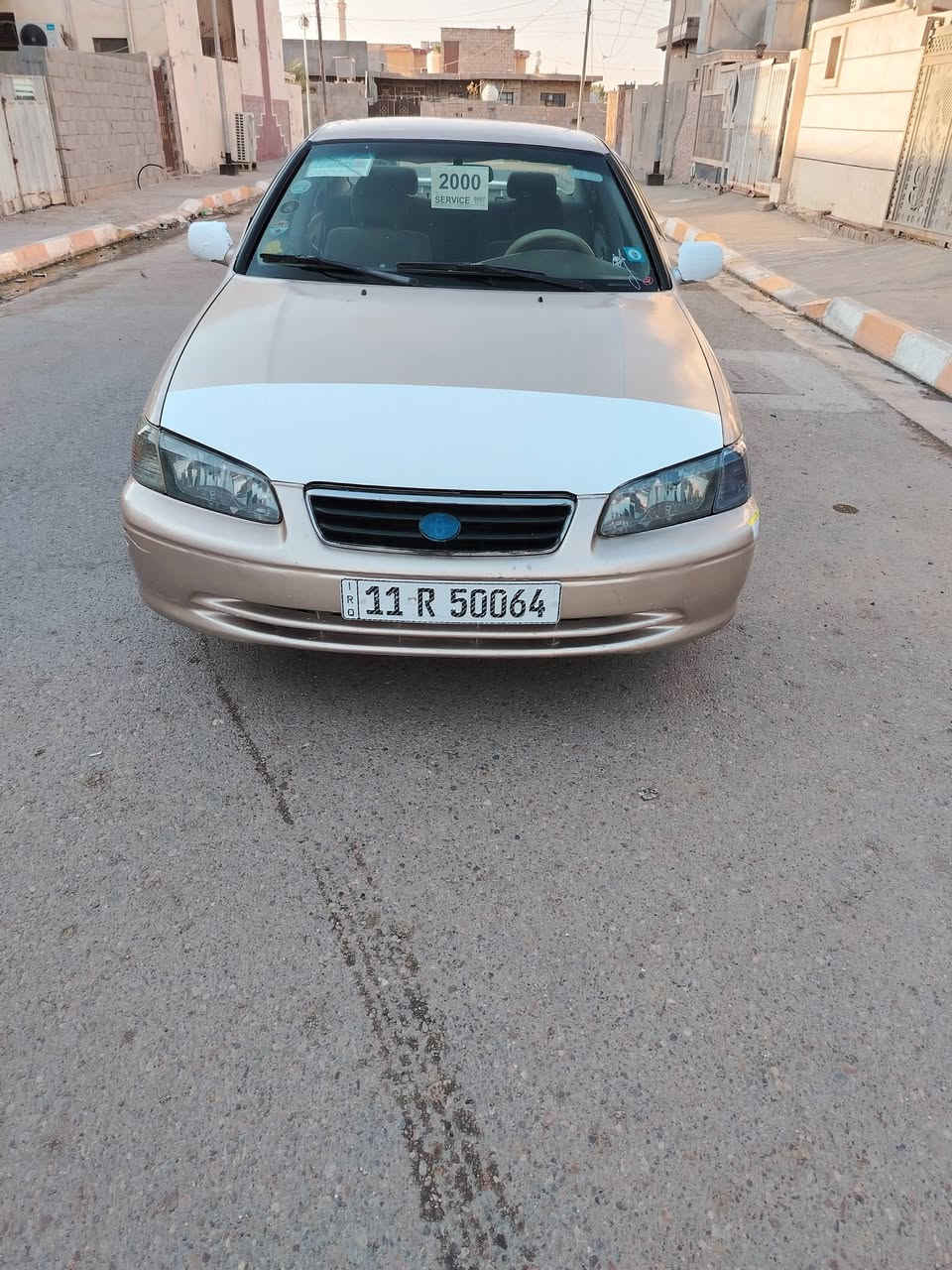 السلام عليكم  /للبيع كامري وارد امريكي موديل 2000 رقم بغداد الجديد وهزه جديده سنويه لغاية ال 31 محرك حجم 2000 نظيف وگير نظيف صدر امامي خلفي نظيف تبريد شغال ثلج شواصي ولغود كفاله قماره كفاله وتكم كفاله السياره مصبوغه احزام جماليه بدون دواخل تحويل مباشر تشتري اكاتبك عقد مروري مكان السياره الانبار فلوجه الاتصال ع الارقام    *********** *********** السعر 65 وبيها مجال للشراي تجي تشوف وتدلل للبيع فقط يعني مااراوس
