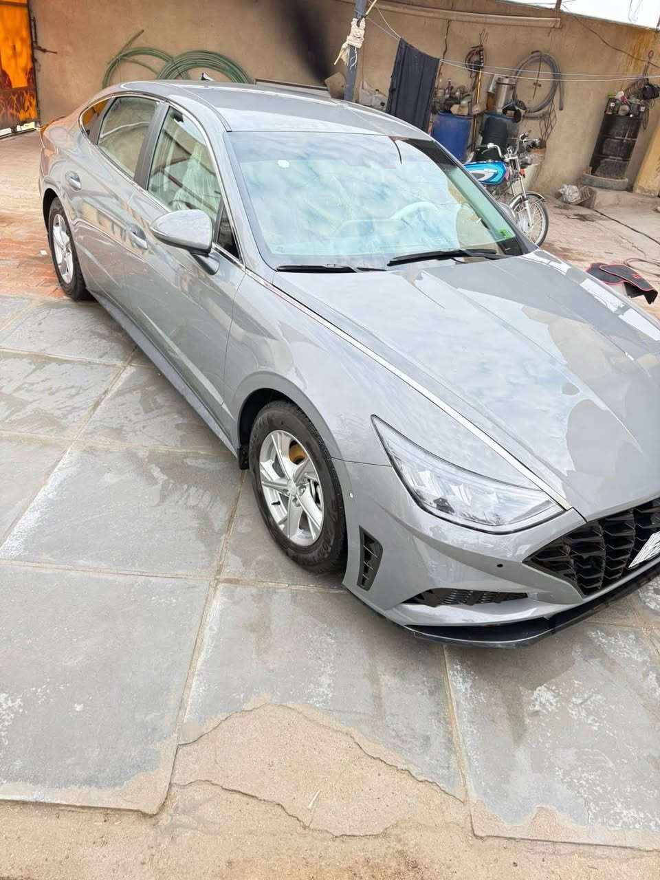 السلام عليكم سوناتا البيع 23 نص فول  رقم بصره تبديل بنيد نفس الون وصبق جاملق والباقي كفاله ماشيه 115 كيلو مكينه 2500 كير ٨ نمر اي تي المرقوب رادارات جانبيه وخلفيه تحديد مسار توقف ذاتي تحكم ستيرن جهتين نقطه عميه العنوان البصره كرمة علي السعر155 وبيها مجال توالص *********** ترهم مراوس
