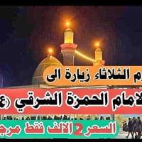 زيارة الحمزة • الثلاثاء ٥عصراً • عوائل فقط