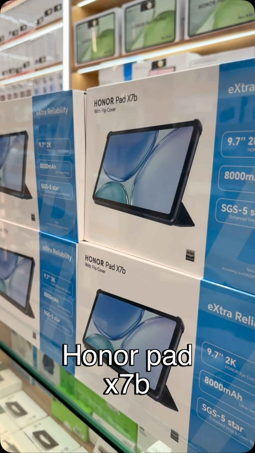 هونر X7b • شاشة ٩.٧ 2K • بطارية ٨٠٠٠mAh