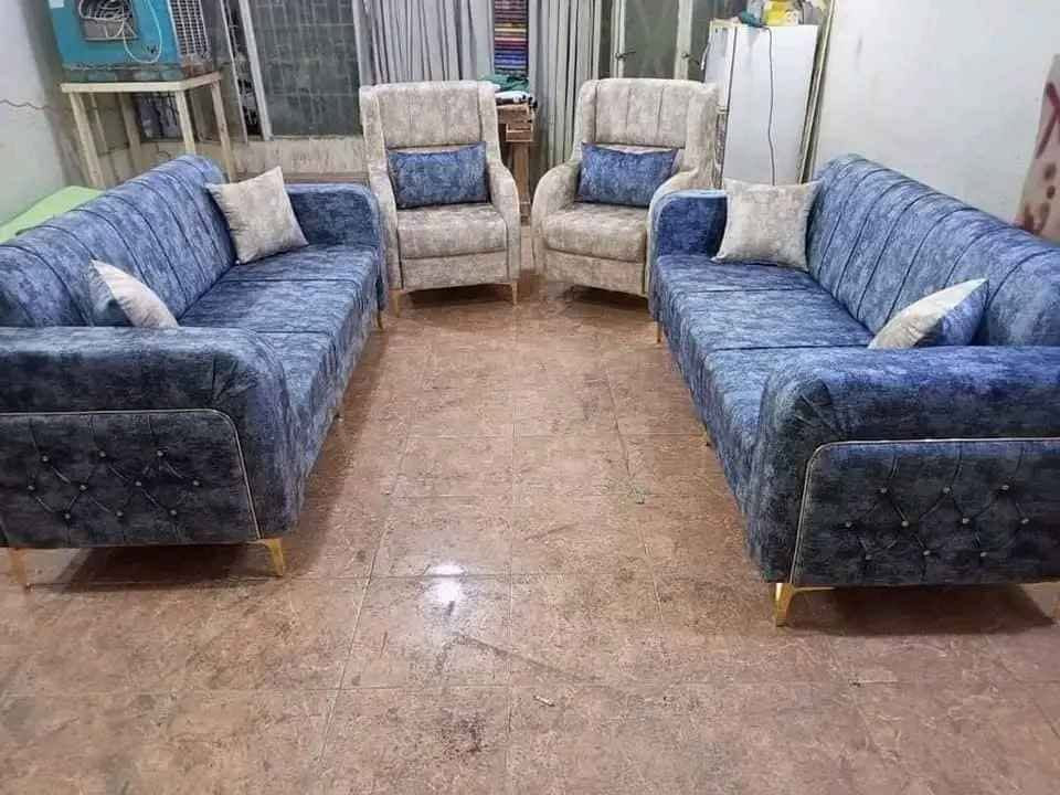عرض خاص  خلال اسبوع فقط 

سعر 395فقط 
قماش قديفه رجل عظم عاج ويا 4كوشات فقط 
❌❌❌❌❌❌❌❌❌

أنتبااااه إلى لأسعار 
ال١٠ مقعد   395
ال٨ مقعد   350
ال٧مقعد  325
ال٦مقعد. 300
ال٥مقعد  275

توصيل داخل بغداد مجانا  اطراف15
صنع عراقي  
أحدث التصاميم الفنية 
🖍الشغل حسب طلبكم من ناحية اختياركم الالوان وعدد المقاعد 
⭕️مواصفات العمل 
♦️اسفنج. مميز 
⭕️ الخشب مقعد مضغوط
رجل عظم عاج  

⭕️القماش 
 قديفه 

❇️قياسات القنفات ❇️

العرض 75
190سم  القنفه الكبيرة ام ثلاث مقاعد 
150 سم القنفه الوسط ام مقعدين 
75 سم  الكرسي. 
🌹🌹🌹🌹
جميع الالوان متوفره
توصيل داخل بغداد مجاني أطراف 15

التوصيل  سريع 
للحجز ارسل
 الصورة 
والاسم 
ورقمين موبايل 
والعنوان
على الخاص

الاضافات 

قماش كتان 30 رجل نيكل 25 بغداد, العراق
