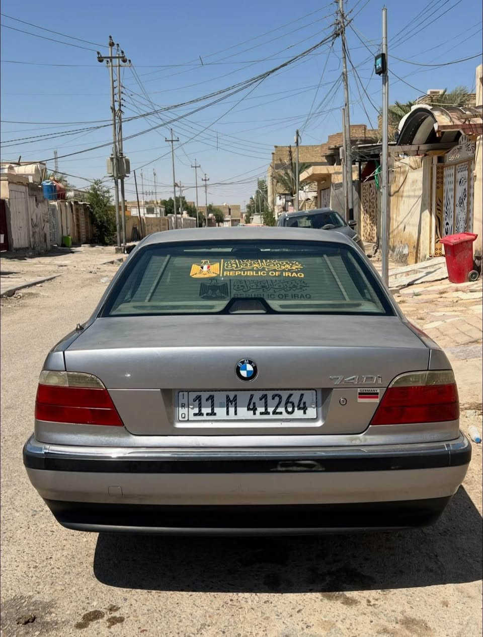 بي ام 740i خفاش 

كير مكينة 40 اصل 

حدادية امامية 100/100

حدادية خلفية نص عمر 

تخم تاير جديد

ويل بلاد نظيف 

شاشة اندرويد وكار بلي اصليه شادها بيدي 

فتحه سقف 

تبريد عوزه فقط غاز 

كهربائيات كلها شغاله 

باتري اصلي جديد 

عوزها فقط نواعم 

والداعمية مثل مموضح بلصوره 

السعر 55 وبي مجال قليل 

مكانها ميسان 

 ***********

متواجد فيس و واتساب عمارة, ميسان

