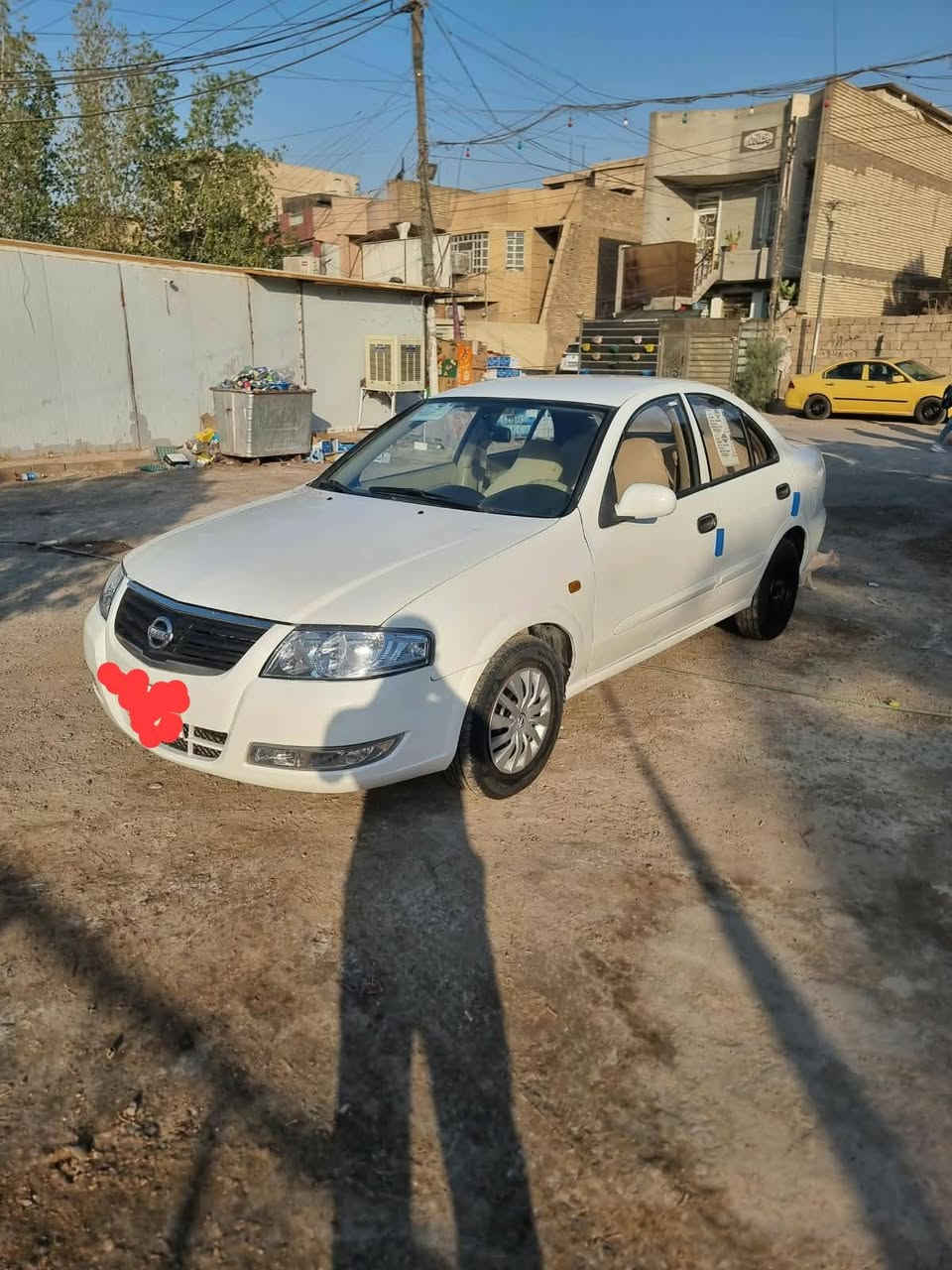 سلام عليكم نيسان سني بدي كوري 2009 لون ابيض نضيفه جدا
صبغ الجاملغ الي يم السايق وقبق بانزين 

هزه  اول البارحه سويته 

رقم انكليزي  بغداد مميز رقم متكرر كلث مرات 

سنويه 2031 
 
بيهه رصعتين بلبنيد ماتبين  

كير ATF 

باتري جديد 

كشر نضيف 

تبريد ثلج 

مازدات جدد

السياره ماتصرف اقتصاديه 

العنوان بغداد حي الجهاد 

السعر 85 مجالهه بسيط 

للاستفسار*********** 

السياره انضف واحله من الصور

