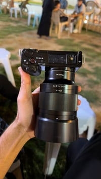 سوني ZV-E10 • شتر 32k • عدسة 85مم f1.8
