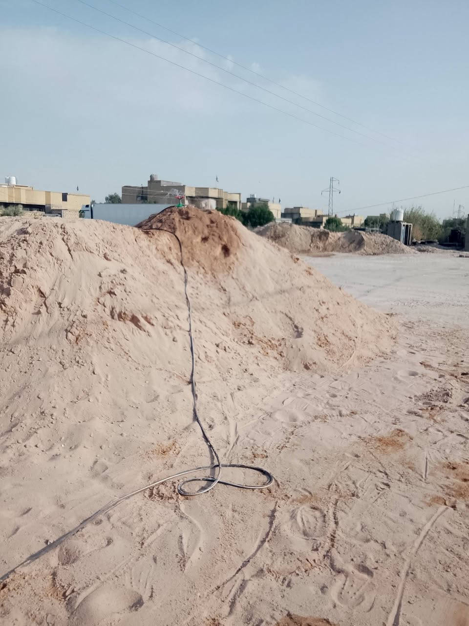 رمل مغربل • حصو • طابوق دبل