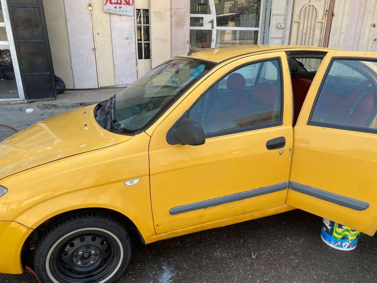 طيبة للبيع موديل ٢٠١٥ مكفولة من الصبغ والحادث عدا الهلالات صبغ رقم بغداد ارقام الجديدة كير مكينة مكفولات
تبريد ثلج شاشة كبيرة السيارة برغي مابيها نقص 
السعر ٣١ ورقة 
رقم الهاتف ***********
مكانها بغداد الشعب
