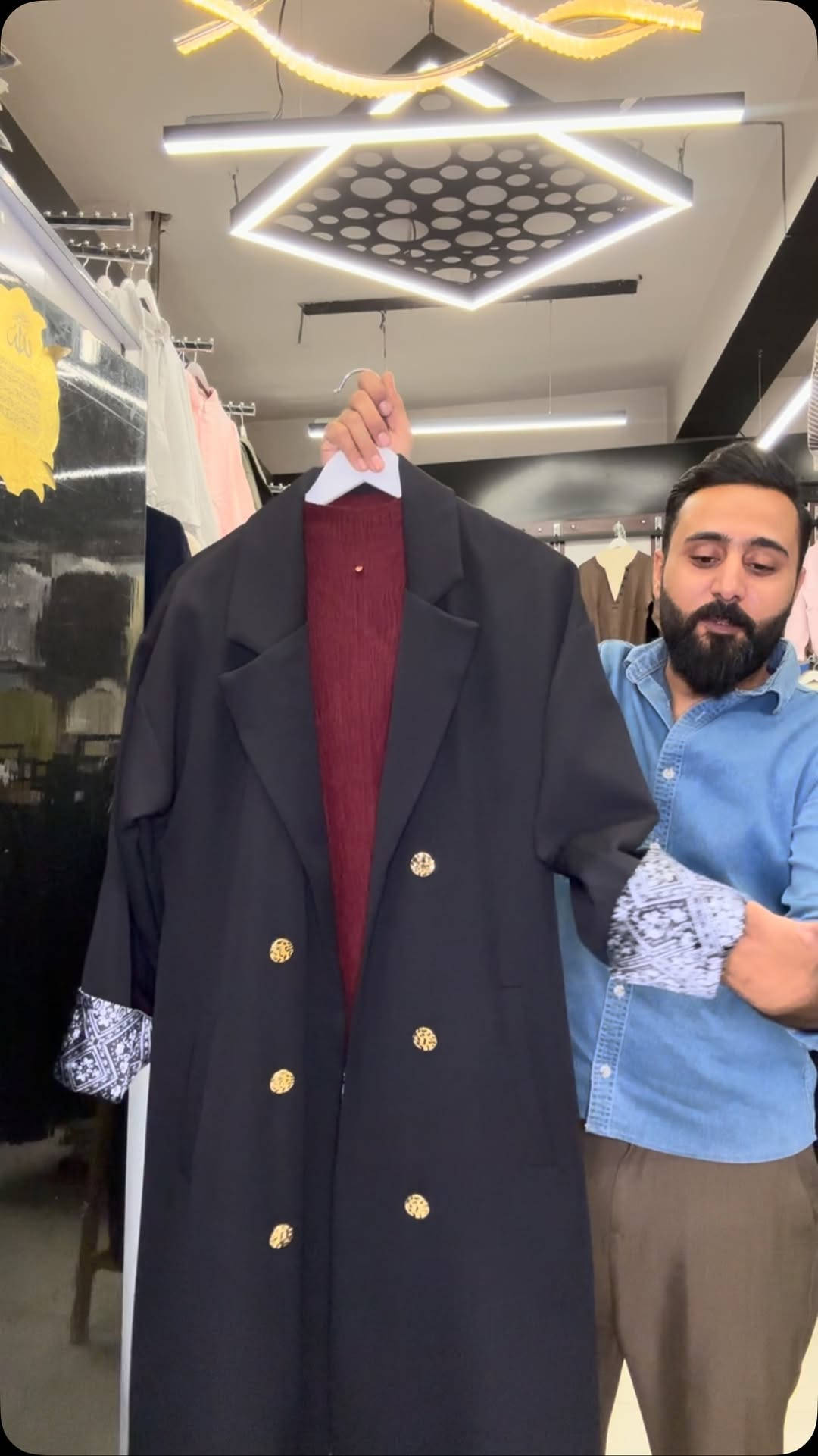 لارين • ترانشكوت ١٢٠سم • مقاسات M-L-XL-XXL