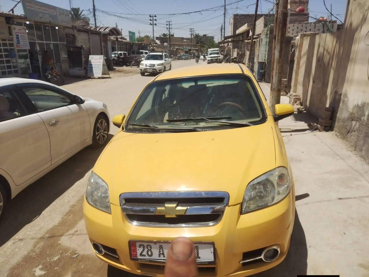 سياره افيو للبيع رقم انجليزي سعر 48 وبيها مجال الوان نجف الاشرف***********
