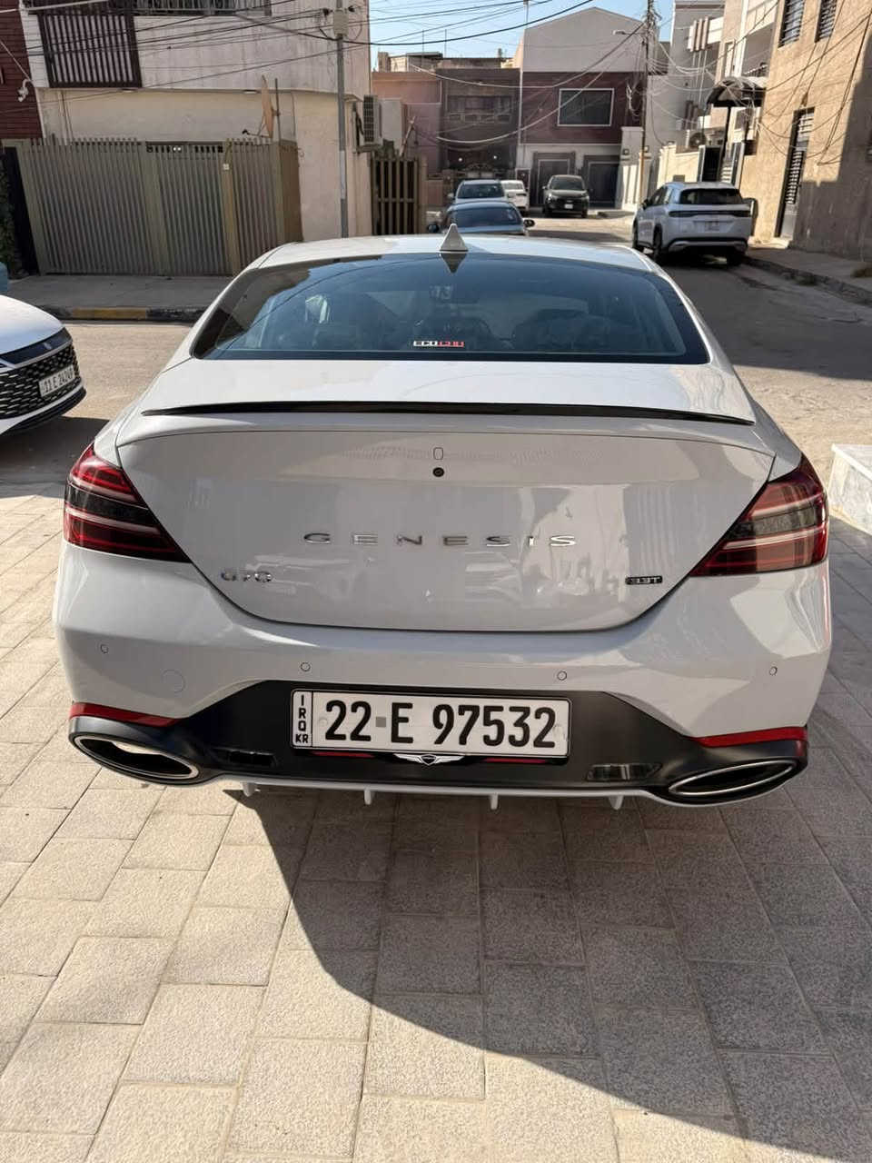 جنسيز G70 • V6 توين تيربو • دفع خلفي