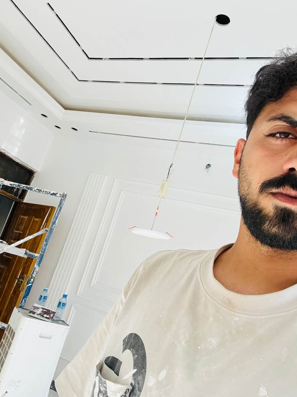 اللهم صلي على محمد والً محمد🤍

جزء من اعمال كادرنه ✨

***********..☎️
 ديكورات جبس بررد 
ديكورات خارجيه 
صبغ وترميم المنازل ✨
