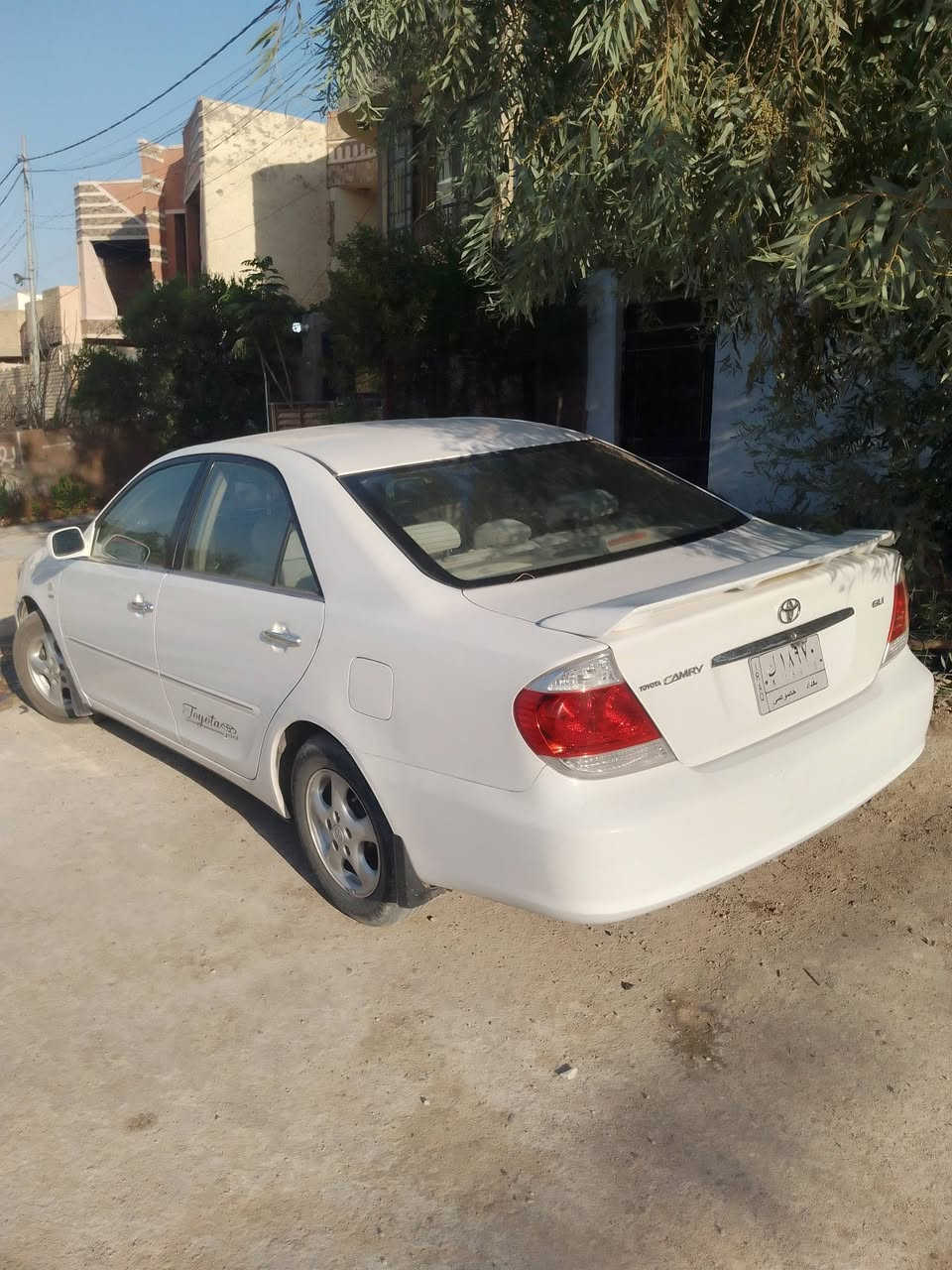 كامري ٢٠٠٣ جاهزه محرك كير جاهز تهم تاير 
مصبوغة حزام ـ تبديل چاملغ الأيمن 
السياره بسمنا تحويل مباشر 
المكان الفلوجه 
السعر ٨٥ وبيها مجال 
***********
