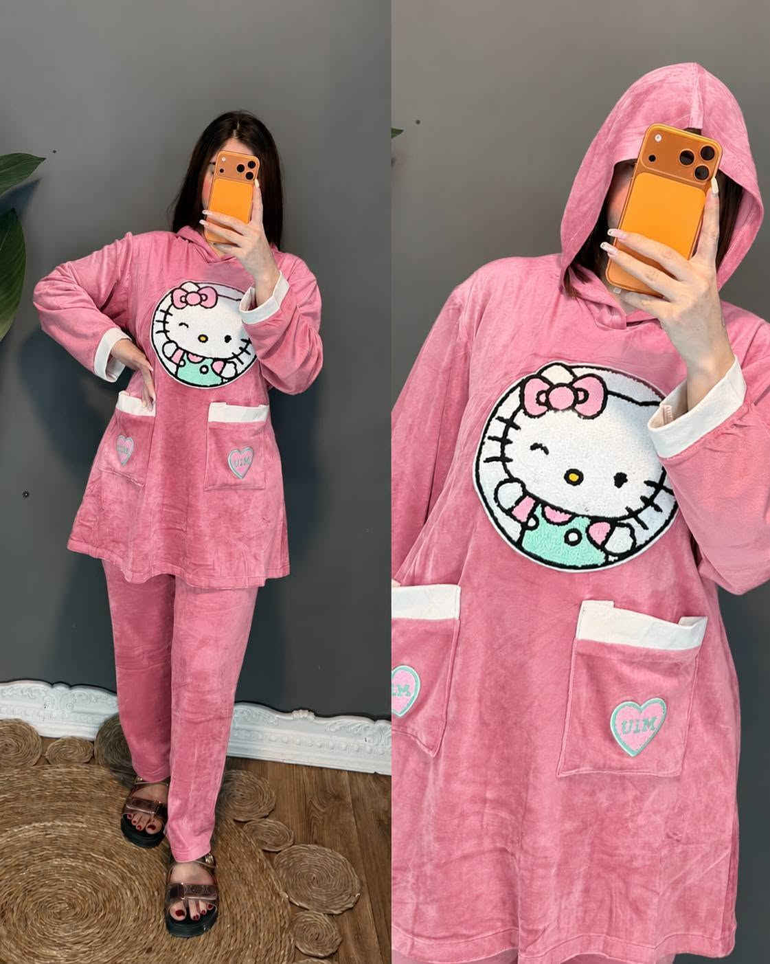 تراك نسائي • مخمل ثقيل • مقاسات L-3XL
