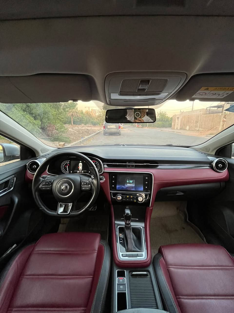 MG6 Trophy 2022

* محرك 1.5 Turbo
* گير 7 سرعات DCT
* دفع أمامي
* فول مواصفات أعلى فئة
* داخلية جلد
* شاشة وسطية + شاشة معلومات
* كاميرا وحساسات خلفية
* مثبت سرعة
* أنظمة ABS + ESP + TCS
* ماشية: 32,000 كم فقط
* بدون صبغ وبدون حوادث مكفولة 
* نظيفة جداً جداً
* داخل ضمان الوكالة
* رقم بغداد بإسمي // عنواني بغداد  
* للتواصل واتساب ***********
