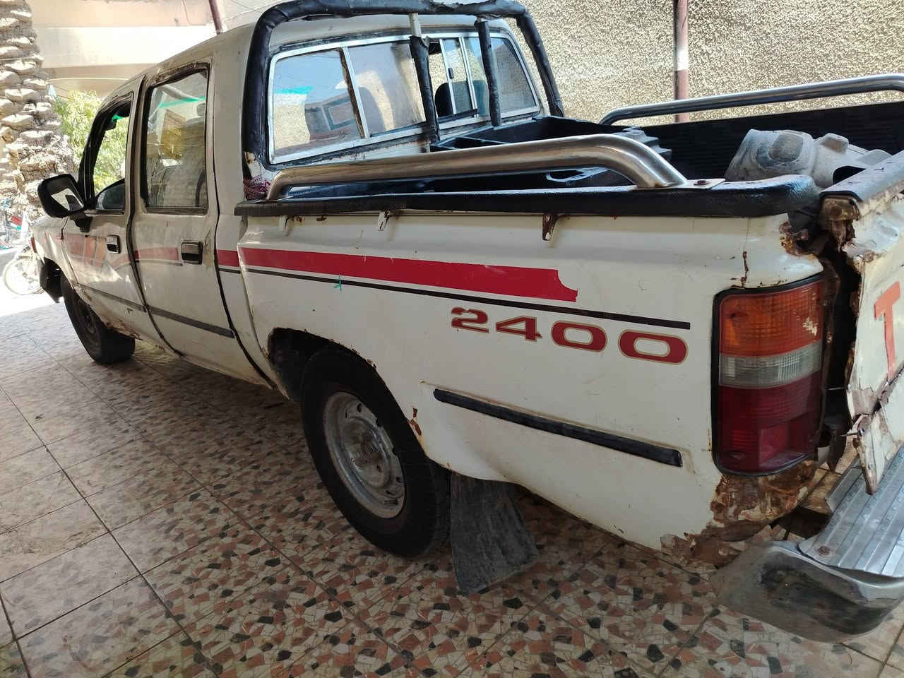 السلام عليكم تيوتا موديل 89 رقم بغداد
بسمي تحويل مباشر السياره موجوده بغداد رايدها 35$ وبيها مجال تفاصيل أكثر اتصال ***********
