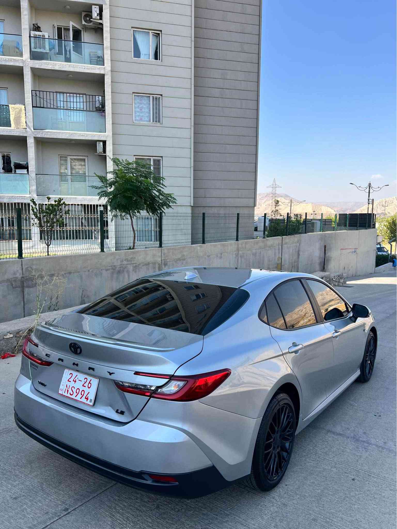 Camry LE XP 2025 Hybrid / كامري XP

محرك  2500cc بانزين / هايبرد

السيارة للبيع فقط 💯

الضرر : السيارة بدون صبغ 
  
ارباك ستيرن تبديل شركة و برده شركة شرط الفحص!

 السيارة ماشيه : 9 الف

السعر : 213 

المواصفات
• شاشة كبيرة
•كرسي الأمامي كهربائي
• كاميرا خلفية
• حساسات خلفية• 
• رادار امامي
• مانع تصادم
• محدد مسار
• تصحيح مسار
• مثبت سرعه
• مانع انزلاق
• استيرنق متحرك
• تحكم طارة
• نقطة عمياء
• مانع تجاوز
• حساسات مانع تجاوز
• بصمة تشغيل
• دخول ذكي
• شاحن ويرلس
• اضوية اماميه زنون LED
• اضوية خلفية LED
• ليد زنون نهاري
• ويل قياس 18
• نظام ECO + TRIP 
• نظام GPS + خرائط
• نفكيشن
• 3 أنظمة قياده ECO / Normal / Sport 
• اوامر صوتيه
• بلوتوث
• مدخل USB 
كفاله كير مكينه

السعر : 213

مكان السيارة دهوك

***********  كورك / واتساب دهوك, العراق
