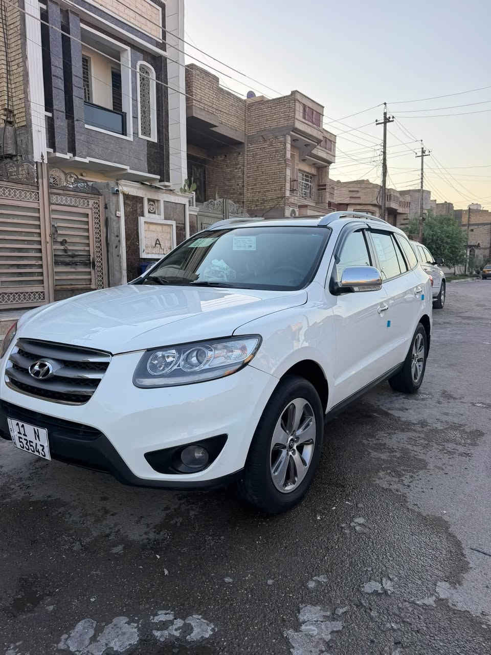 سنتافية للبيع موديل ٢٠١٢  خليجي محرك ٦ سلندر ٣٥٠٠ فول مواصفات ١/١ كويتي  سيارة جديدة وجاهزة محرك كير تبريد ثلج تخم تاير جديد سيارة كل نقص مابيها بصمة ابواب بصمة تشغيل سلايت روف ٧ راكب تبريد تلث قطع كشنات جلد وكهرباء مري شفط شاشة كامرا حساسات رادرات فور ويل مانع نحراف سيارة فول ماشيه ١١٩ الف سيارة بيها تلث مكانات صبغ اصغار فقط رقم بغداد الماني الجديد تحويل ثاني يوم سعرها ١٢٨ ورقه ومكان السيارة بغداد البلديات ***********
