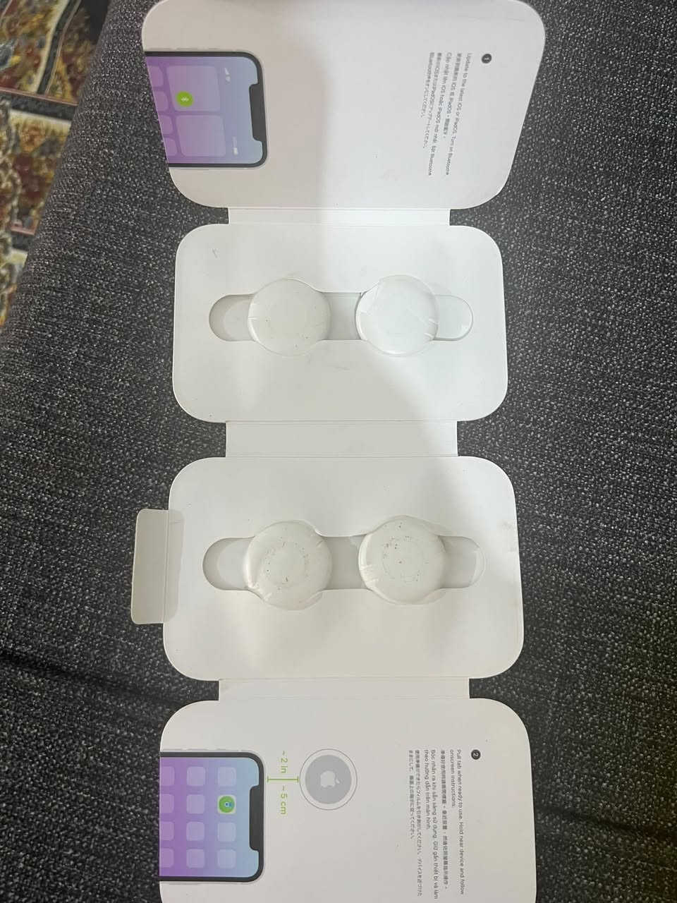 للبيع Apple AirTag أصلي 
العدد: 4 قطع جديد

نطوني بيهن سعر وخذوهن 
موجود خاص

