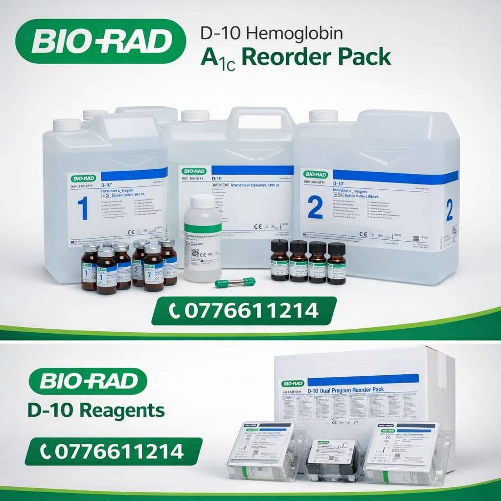 متوفر الآن 
جهاز d10
جديد ومستخدم مع توفر مواد ومقيمة من وزارة الصحة العراقية

 HbA1c & Dual Program
من شركة 
Bio-Rad 

📞 للاستفسار والتواصل: ***********
او على الخاص

#مختبرات #HbA1c #BioRad #D10 #معدات_مختبرية #العراق  #BasraLabs
