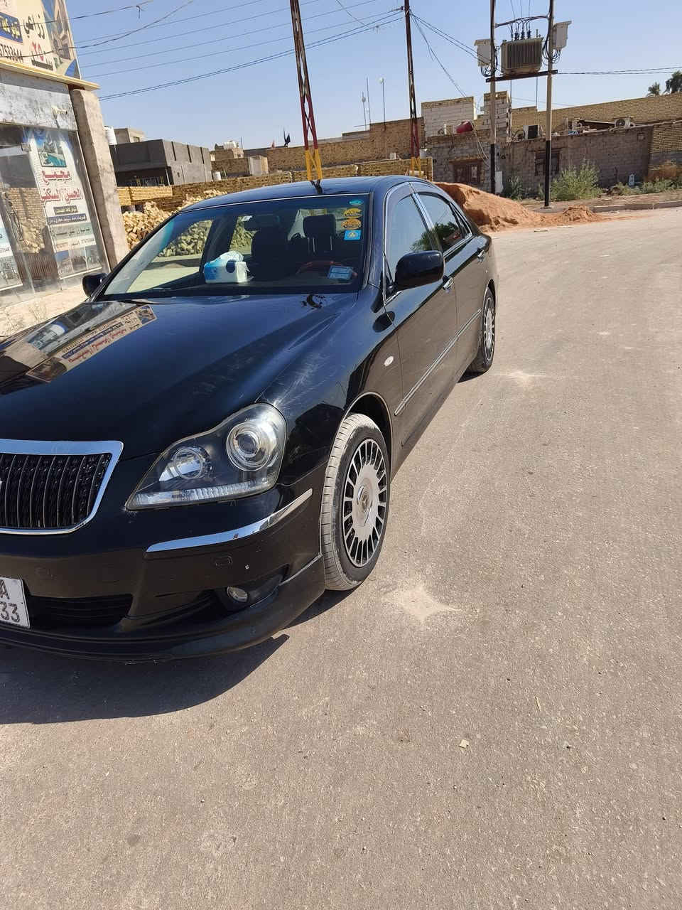 TOYOTA CROWN MAJESTA👑
للبيع تيوتا ماجستا. 2004

اصولي💥 شرط المداور قرار 102

الون  اسود   

رقم قادسيه مميز شرط المداور السياره بأسمي قبل 4ايام صدرت السنويه

المواصفات👇 vip

5دكم 

تحويرة نجف فوك وجوه 

✅ محركها V8 الحجم 4300

✅ تبريد امامي خلفي3قطع.

✅ اربع كشنات كهرباء.

✅ 5بصمات ابواب+بصمة تشغيل+ صندوك شفط 

✅ حساسات  امامي وخلفيه

✅ كامره خلفيه 

✅ بگ لايتات لد اصل.

✅ ثلاجة

✅ مري ترحيب عند الاقتراب+اشاير بالمري والجملغات.

✅ ستيرن كهربائي 

✅ مري كهرباء+هيتر♨️

✅ تحكم ستيرن+كروز تثبيت سرعه.

✅ جنطه جكات كهرباء 

وباقي المواصفات المعروفه لل5دكم.

والسياره جاهزه على اخر حبايه.

والسياره بالواقع اجمل من الصوره📷.

ماشيا 16الف حقيقي يعني زيرو تعتبر

السعر 185 وبيها مجال قليل 

العنوان ديوانيه قضاء الشاميه 

***********
