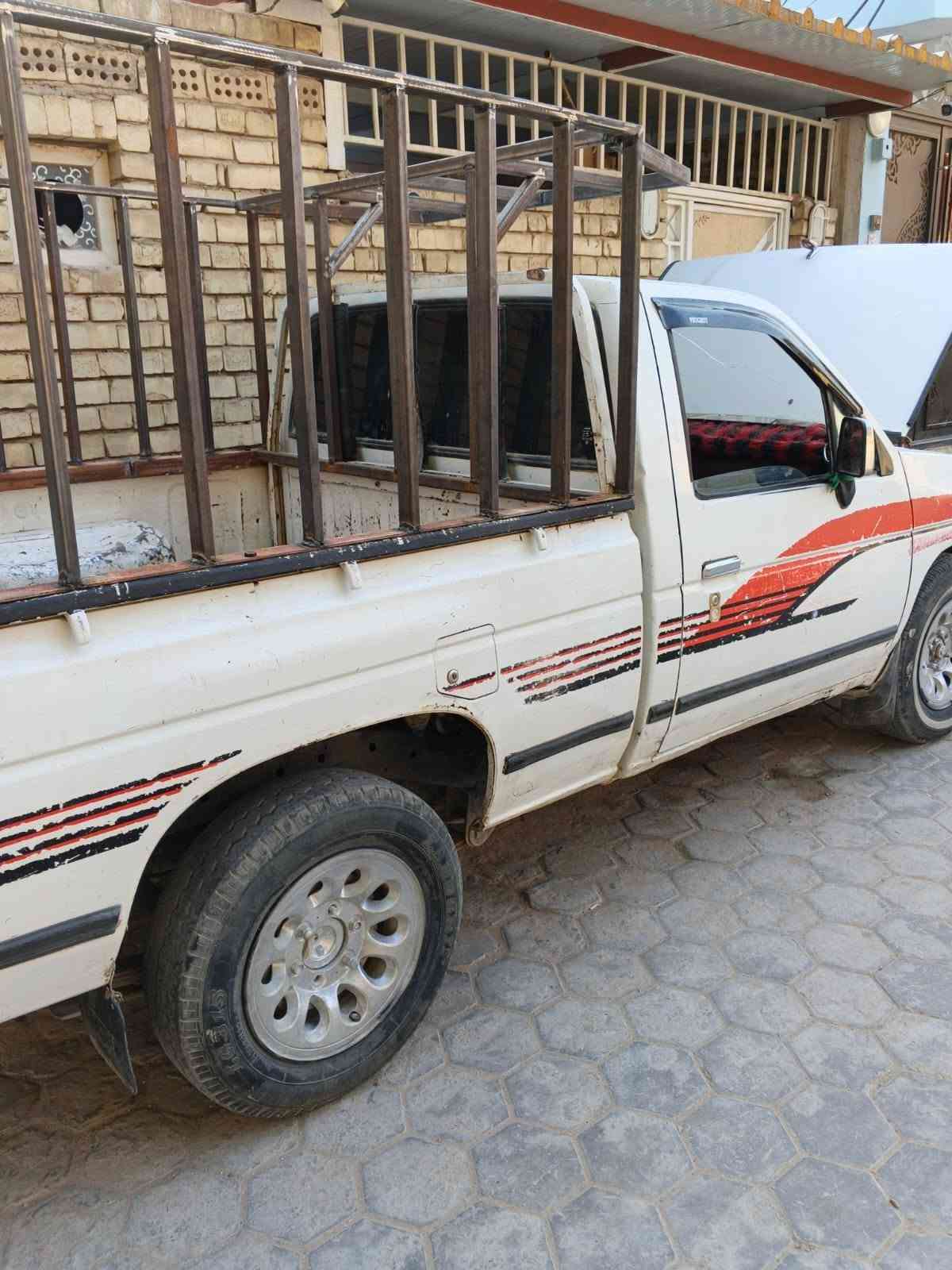 نيسان بيكب ٩٣ سياره نضيفه وجاهزه كير ومكينه وحداديه
السعر ٢٩ وبيه مجال شي قليل
نجف حي الانصار للتواصل ***********
