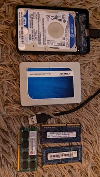 شلعة حاسبات • هارد ٥٠٠ • ssd ٢٤٠
