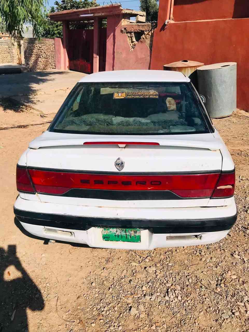 سلام عليكم 
دايو اسبيرو 1994للبيع
كير مكينه  بل شرط مكينه 
تريد وكاله تريد تحويل سنويه خضره
بدون ظربه بس صبغ للجماليه 
رقم نينوى
سعر 28 بي مجال 
 
***********
‭‬ ***********
— في ‏‏زمار‏‏.
