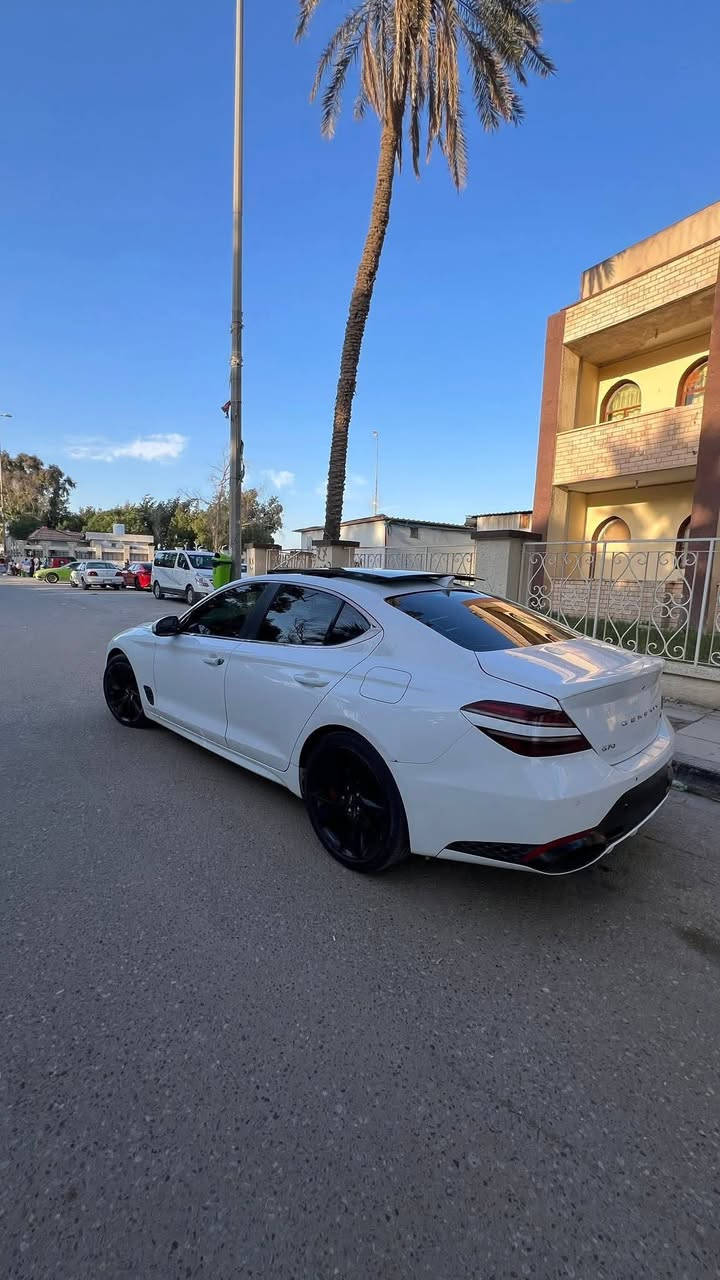 السلام عليكم
جنيسيس g70 2022 

 حجم المكينة v6  3.3 Twin Turbo 

فئة برستيج فول مواصفات
بدون رقم منفيس  بأسمي
تترقم جميع المحافظات 
الحادث اربع قطع بدون دواخل
الارباك ضارب
صور الحادث  بل منشور 
الي يدور كفالة لايتصل

السعر مناسب

147 قابل للتفاوض بيع مستعجل

***********
