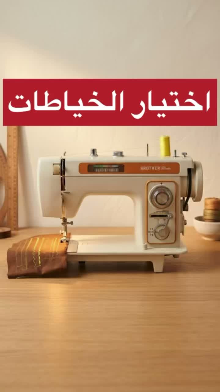 مكينة خياطة • سوبر براذر • ضمان سنتين