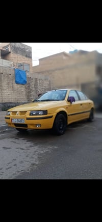 سمند موديل ٢٠٠٩ مكينه كير تبريد تخم تاير ١٥ جديد رقم نكليزي بسمي تحويل...