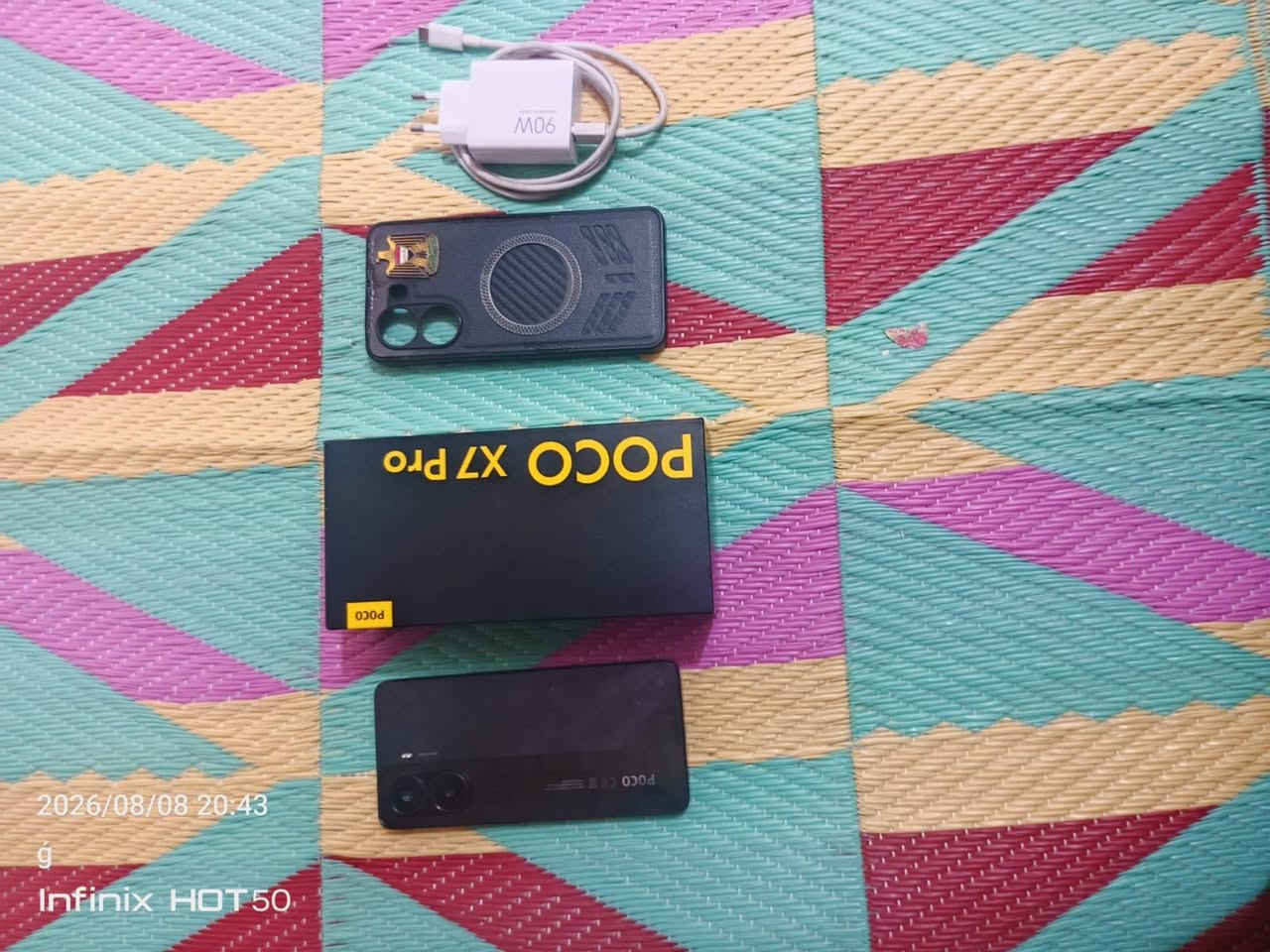 بوكو x7بروذاكره512جهاز نضيف يفعل بوبجي 120فريم كامل ملحقات بيه مجال تواصل واتساب ***********
