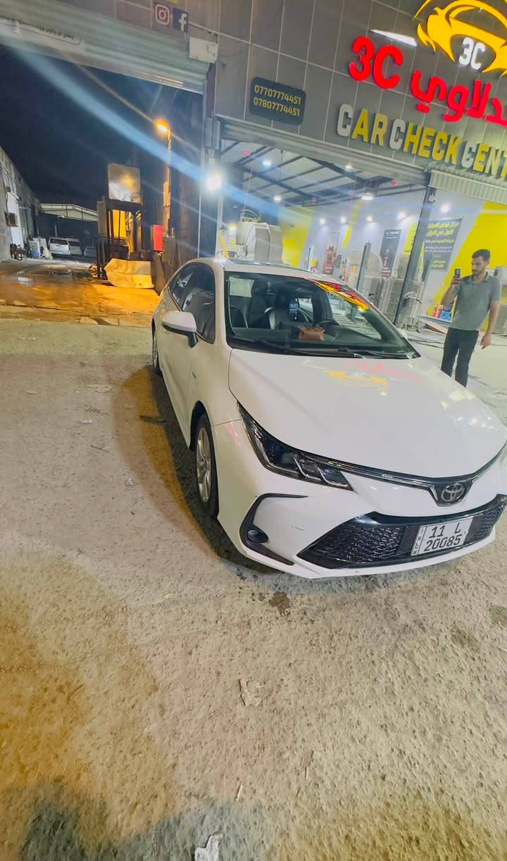 السلام عليكم
كورلا هايبرد 2024 

ماشيه 7500 يعني زيرو 

رقم بغداد تحويل مباشر 

كفالة من بارد صبغ تبديل صبغ ثخين 

رصعه كلش زغيره وبسيطه بجاملغ وموجود صورتها 

السعر : 153 مجال بسيط 

واسط قضاء الزبيدية 

***********
