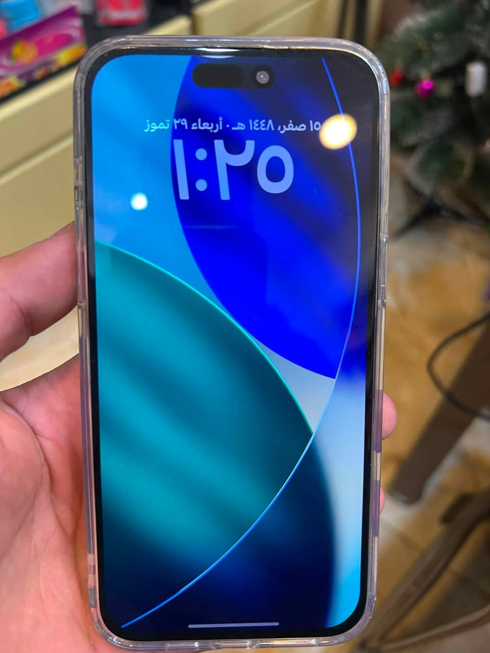 السلام عليكم ايفون 15 برو ماكس مبدل شاشة جهاز نظيف بطارية 91 الشعر 800 الاستفسار ***********
