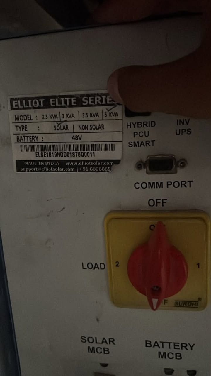 السلام عليكم
عندي عاكس للبيع نقصهة باتري و5/KVA
solar
48v
السعر 250رقم ***********
العنوان بغداد جميلة
