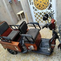 دراجة شحن • نظيفه • بطاريات جدد