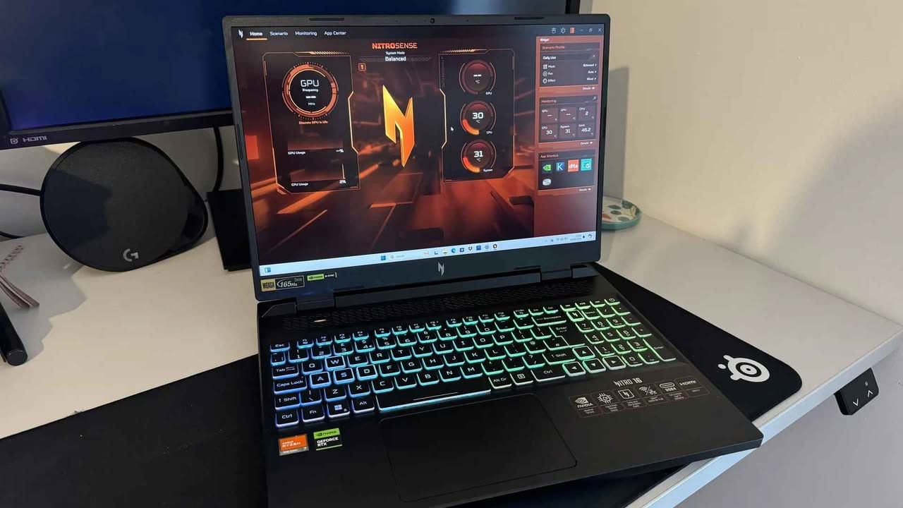 💻 Acer Nitro 17 Gaming
• CPU: AMD Ryzen 7 7840HS (هاوتا لەگەڵ Core i7-14th Gen)
• GPU: NVIDIA GeForce RTX 4050 6GB (140W)
• RAM: 16GB DDR5
• Storage: 512GB NVMe SSD
• Display: 17.3" FHD 165Hz

کوردی:
🖥️ خاوەنی شاشەیەکی گەورە و خێرا (17.3" 165Hz).
⚡ بە کارتێکی شاشەی زۆر بەهێزی 140 وات و پرۆسێسەرێک کە هاوتای Core i7 نەوەی 14یە.
🔋 زۆر کەم بەکارهاتووە (تەندروستی باتری 88%).
🌐 بۆ زانینی نرخ سەردانی ئەم لینکە بکەن:

https://igoiraq.com/ckb/l/acer-nitro-amd-ryzen-7-7840hs-jn7e5f447gbxan42xrg3afqyhh8fen8w

📞 واتسئەپ: *********** | 
🚕 گەیاندن بەردەستە

العربية (عراقي):
🖥️ شاشة كبيرة وسريعة (17.3 انش 165Hz).
⚡ كارت شاشة قوي جداً بقدرة 140 واط، ومعالج مكافئ لـ Core i7 الجيل الـ 14.
🔋 مستخدم حيل قليل (صحة البطارية 88%).
🌐 لمعرفة السعر يرجى زيارة هذا الرابط:

https://igoiraq.com/ckb/l/acer-nitro-amd-ryzen-7-7840hs-jn7e5f447gbxan42xrg3afqyhh8fen8w

📞 واتساب: *********** | 
🚕 التوصيل متوفر أربيل, العراق
