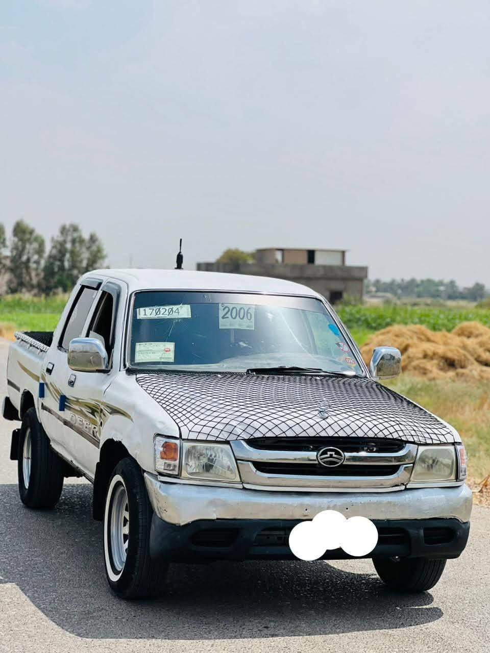 للبيع بكم
موديل 2006
منفيس بس منفيسها ضايع 
كير محرك جدد 
تايرات جدد 
صدر جديد 
ماناقصها شي 
حلوه نضيفه 
السعر 20وبيها مجال 
مكان السيار تكريت الأستفسار 
اتصل ع صاحبها 
‭***********
